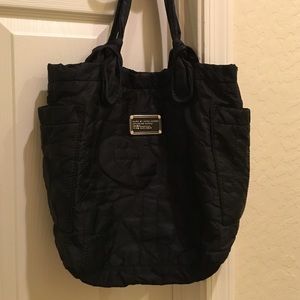 Marc Jacobs Quilted Crosby Black Tote Bag